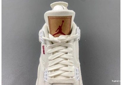 Hyperoad X AIR JORDAN 'WHITE' 4 LEVI'S 1003